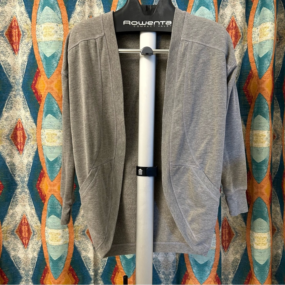 Jockey Gray Cardigan Sweatshirt
